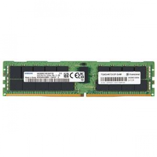 Transcend paměť 64GB DDR4 3200 REG-DIMM 2Rx4 4Gx4 CL22 1.2V