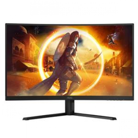 AOC LCD herní CQ32G4VE 31,5" zakřivený VA/2560x1440@180Hz/0,5ms/300cd/2xHDMI/DP/VESA