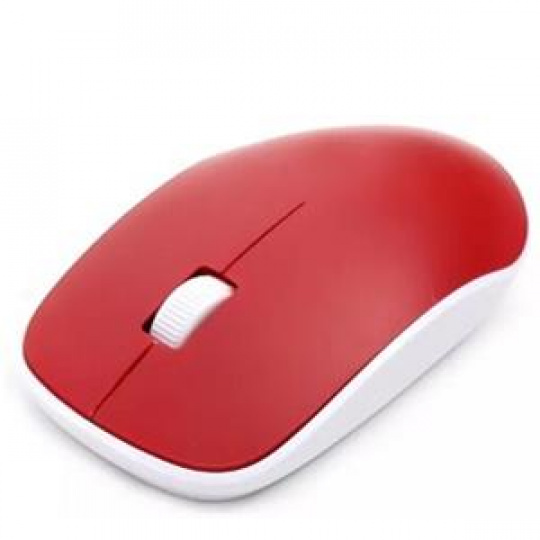 OMEGA MOUSE WIRELESS 1200DPI RED