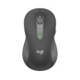 Logitech M650L/Kancelářská/Laserová/Pro leváky/Bezdrátová USB + Bluetooth/Šedá