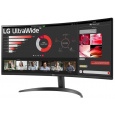 LG 34WR50QC-B.AEU herní monitor, prohnutý 34" VA 3440x1440/21:9/300cdm/5ms/HDR10/DP/2xHDMI