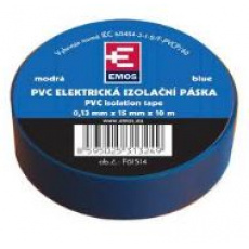 Emos Izolační páska PVC 15/10 modrá