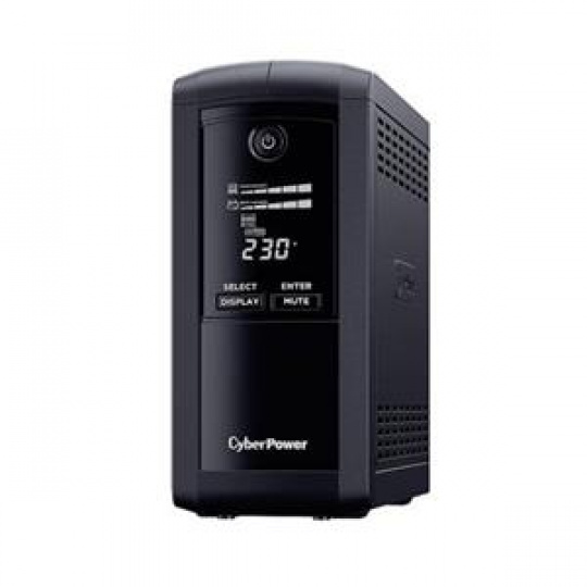 CyberPower Value Pro serie GreenPower UPS 1000VA/550W, české zásuvky