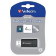 VERBATIM USB Flash Disk Store 'n' Go PinStripe USB 4GB, černý