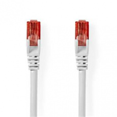 Nedis CCGL85200WT100 - Síťový Kabel Cat 6 U/UTP | RJ45 Zástrčka – RJ45 Zástrčka | 10 m | Bílá