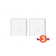 Tenda Nova EX3 (2-pack) WiFi6 AX1500 Mesh Gigabit system, 4xGLAN/GWAN, WPA3, VPN, SMART CZ aplikace