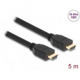 Delock High Speed HDMI kabel, 48 Gbps, 8K 60 Hz, černý, 5 m