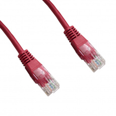 DATACOM Patch cord UTP cat5e 7M červený