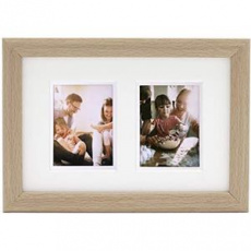 Fujifilm INSTAX Twin Mount Mini Photo Frame - Natural