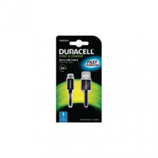 Duracell -  napájecí a synchronizační kabel pro Micro USB zařízení 2m