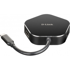 D-Link 4-in-1 USB-C Hub with HDMI and Power Delivery