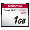 Transcend 1GB INDUSTRIAL CF300 CF CARD, high speed 300X paměťová karta (SLC)