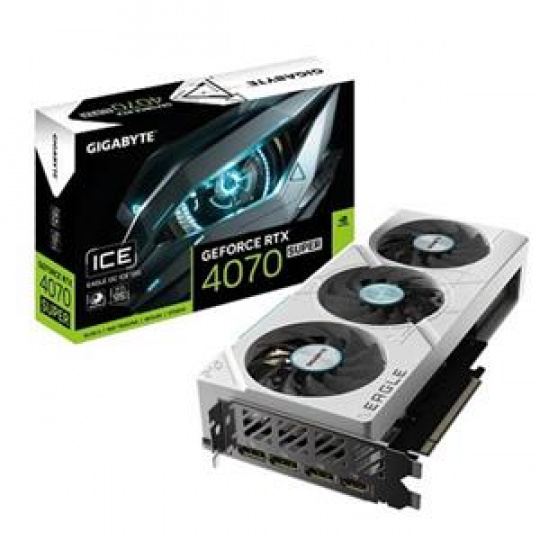 GIGABYTE GeForce RTX™ 4070 SUPER EAGLE OC ICE 12G