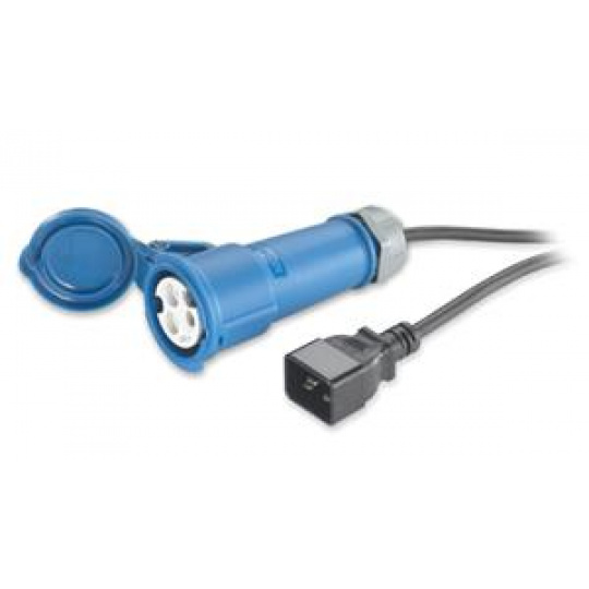 APC Power Cord 100-230V IEC 320 C20 -> IEC 309 (16A), 2.5m