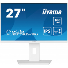 iiyama ProLite/XUB2792HSU-W6/27"/IPS/FHD/100Hz/0,4ms/White/3R