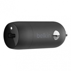 Belkin BOOST CHARGE™ 20W USB-C Power Delivery nabíječka do auta, černá