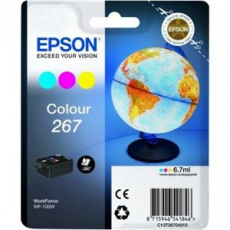 EPSON cartridge T2670 barevná (globus)