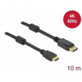 Delock Kabel z Active DisplayPort 1.2 na HDMI, 4K, 60 Hz 10 m