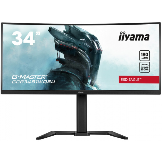 iiyama G-Master/GCB3481WQSU-B1/34"/VA/3440x1440/180Hz/0,3ms/Black/3R