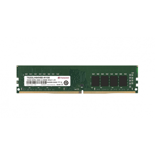 Transcend paměť 16GB DDR4 2666 U-DIMM 2Rx8 CL19