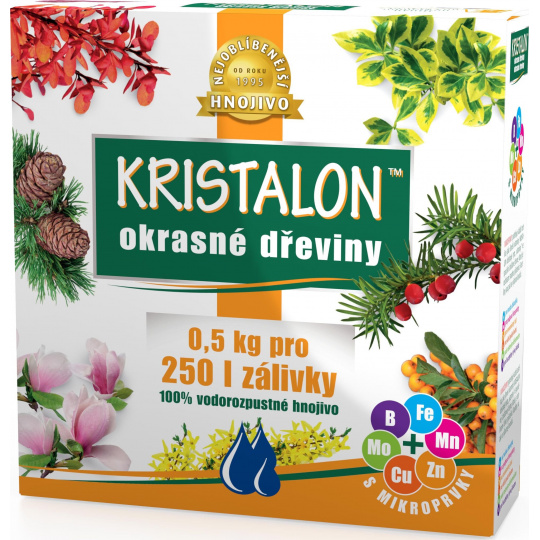 Hnojivo Agro  Kristalon Pro okrasné dřeviny 0.5 kg