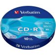 VERBATIM CD-R Verbatim DL 700MB 52x Extra protection 10-spindl RETAIL