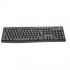 Logitech klávesnice Wireless Keyboard K270, CZ/SK, Unifying přijímač, černá