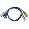 ATEN integrovaný kabel pro KVM USB 3m pro CS1758