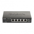 D-Link 5-Port Gigabit PoE Smart Managed Switch with 1 PD port