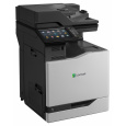 Lexmark CX825de color laser MFP, 52/52ppm, síť, duplex, dotykový LCD, DADF, fax, HDD