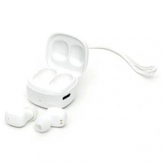 PLATINET TWS EARBUDS PM1001W BT V5.3 + CHARGING CASE 180mAh MIDNIGHT WHITE