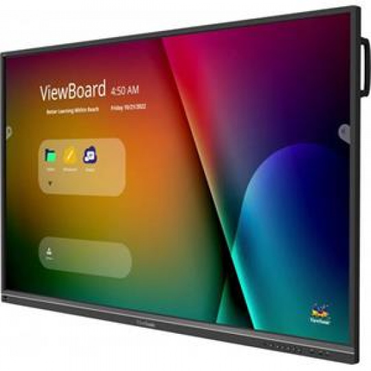 Viewsonic IFP6550-5F 65" Interaktivní displej 65" 4K UHD/IPS/500n/8ms/3xHDMI/RS232/OPS/8xUSB/2xLAN/Repro/VESA/Android11