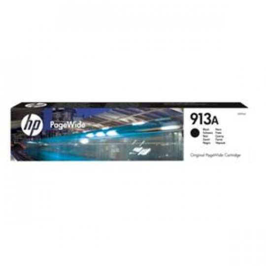 HP PageWide Cartridge 913A/Black/3500 stran