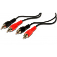 PremiumCord Kabel 2x CINCH-2x CINCH M/M 5m