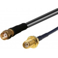 Pigtail RF240 1m - SMA female / RSMA male