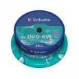 VERBATIM DVD-RW SERL 4,7GB, 4x, spindle 25 ks