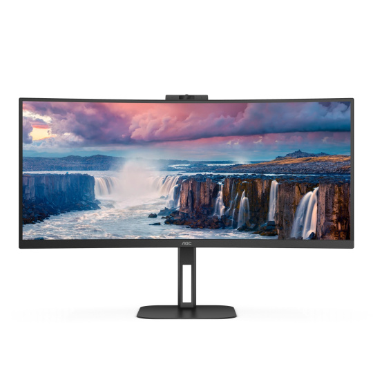 AOC/CU34V5CW/34"/VA/3440x1440/100Hz/1ms/Black/3R