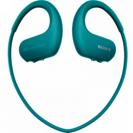 Sony MP3 přehrávač 4 GB NW-WS413 modrý, voděod.