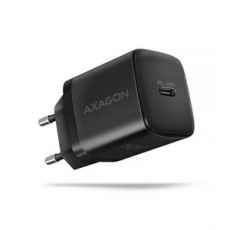 AXAGON ACU-PD30, Sil nabíječka do sítě 30W, 1x port USB-C, PD3.0/PPS/QC4+/SFC/AFC/Apple, černá