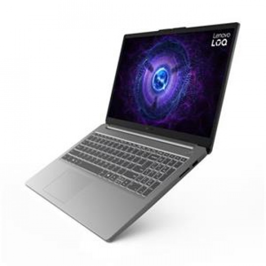 Lenovo LOQ 15IAX9E   i5-12450HX/16GB/SSD 1TB/15,6"/IPS/FHD/144Hz/300nitů/RTX4050 6GB/RJ45/bez OS/šedá