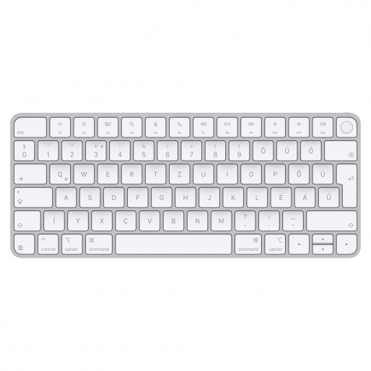 Apple Magic Keyboard Touch ID/Bezdrátová Bluetooth/HU layout/Bílá