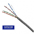 DATACOM UTP lanko CAT5E  PVC 305m box šedý