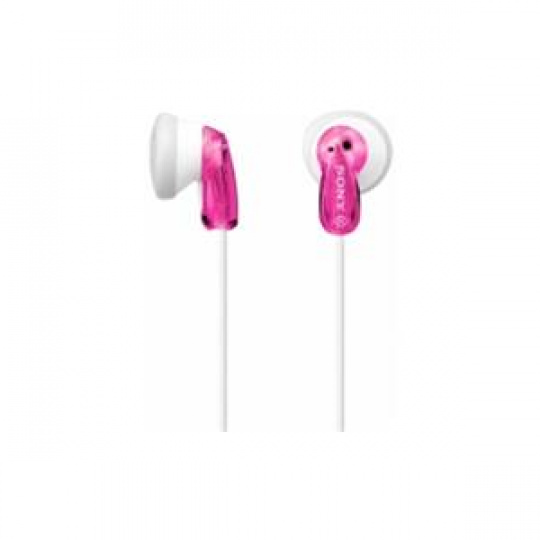 SONY MDR-E9LPP - Sluchátka do ucha, 13,5 mm budicí jednotka, neodymový magnet, kabel 1,2 m, Pink