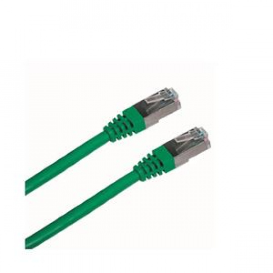 DATACOM Patch cord FTP CAT5E 3m zelený