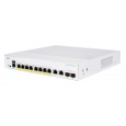 Cisco CBS250-8FP-E-2G (8xGbE,2xGbE/SFP combo,8xPoE+,120W,fanless) - REFRESH