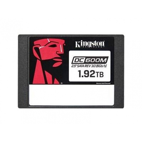 QNAP Kingston, SSD, DC600M, SATA III, 2.5-inch, 1,92TB, SEDC600M/1920G