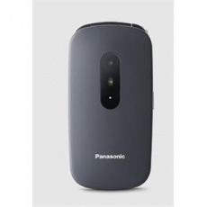 Panasonic KX-TU446EXG mobilní telefon pro seniory -  barevný displej 2,4", véčko, šedý