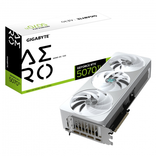 GIGABYTE GeForce RTX 5070 Ti AERO/OC/16GB/GDDR7