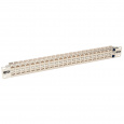 Tripplite Patch panel průchozí STP stíněný pro montáž do racku 1U, 48x Cat6a, RJ45 Ethernet