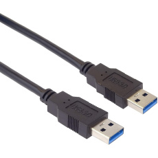 PremiumCord Kabel USB 3.0 Super-speed 5Gbps A-A, 9pin, 1m